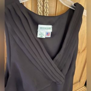Motherhood Maternity Black crepe dress size M